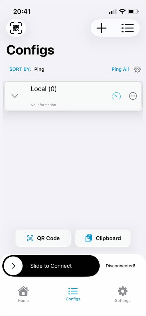 V2Box Settings